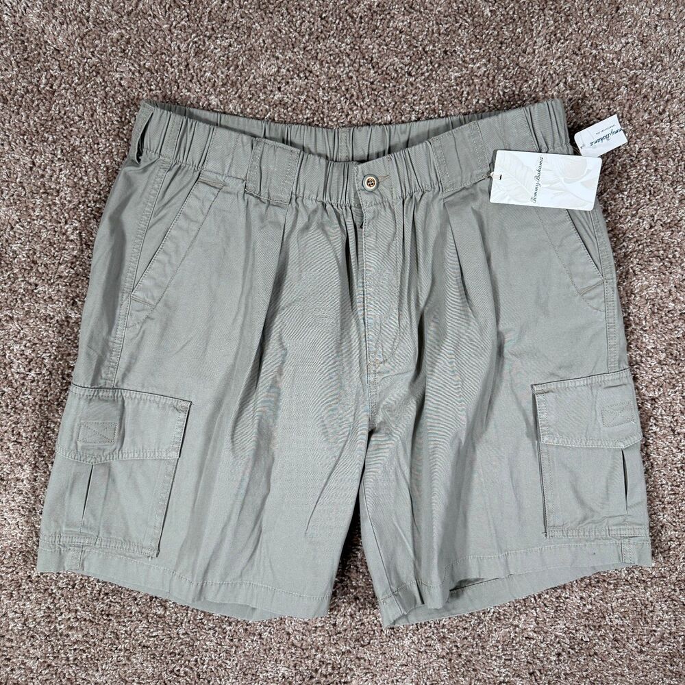 NEW Tommy Bahama Mens Survivor 8" Shorts Rock Shade Size 3XL